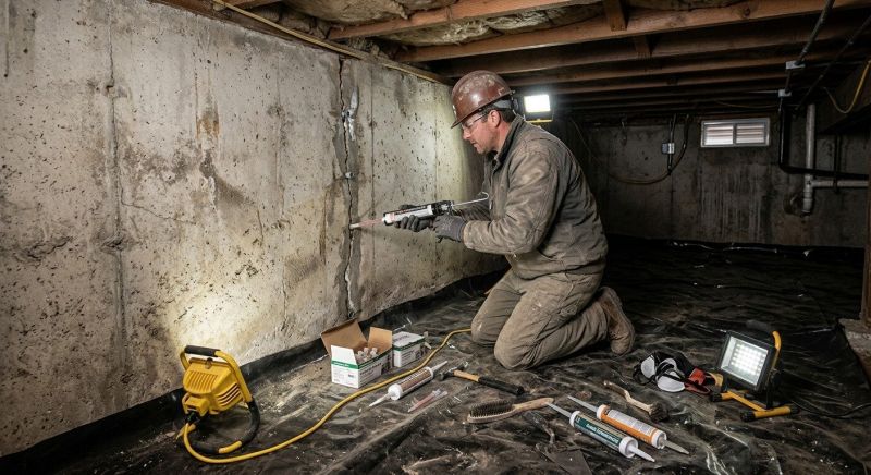 Basement Foundation Repair in Centerville, UT