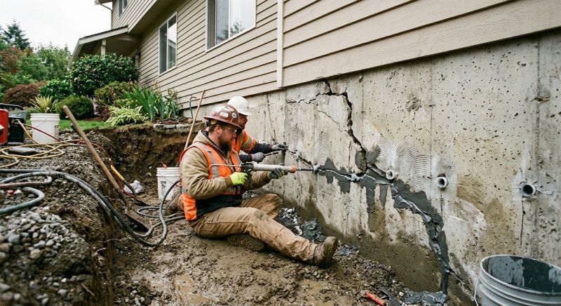 Basement Foundation Repair in Draper, UT