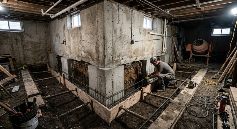 Basement Underpinning in Salt Lake City, UT