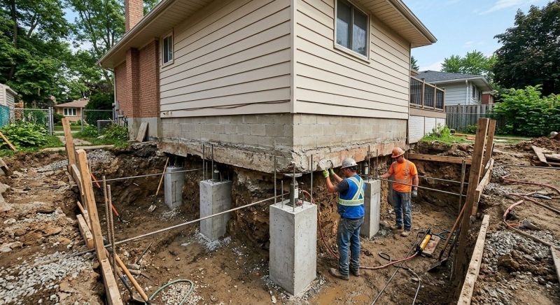Basement Underpinning in Salt Lake City, UT