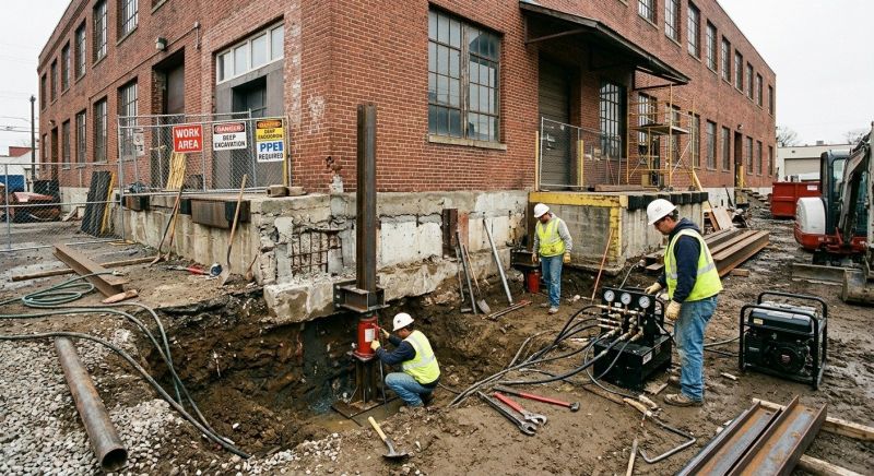 Building Foundation Repair in Centerville, UT