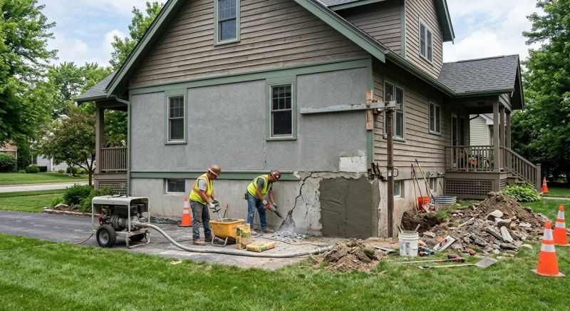 Building Foundation Repair in Centerville, UT