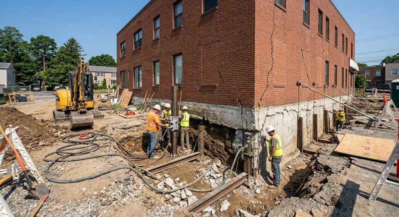 Building Foundation Repair in Draper, UT