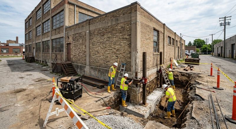Building Foundation Repair in Pleasant Grove, UT
