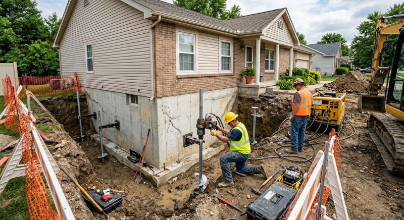 Building Foundation Repair in Tooele County, UT