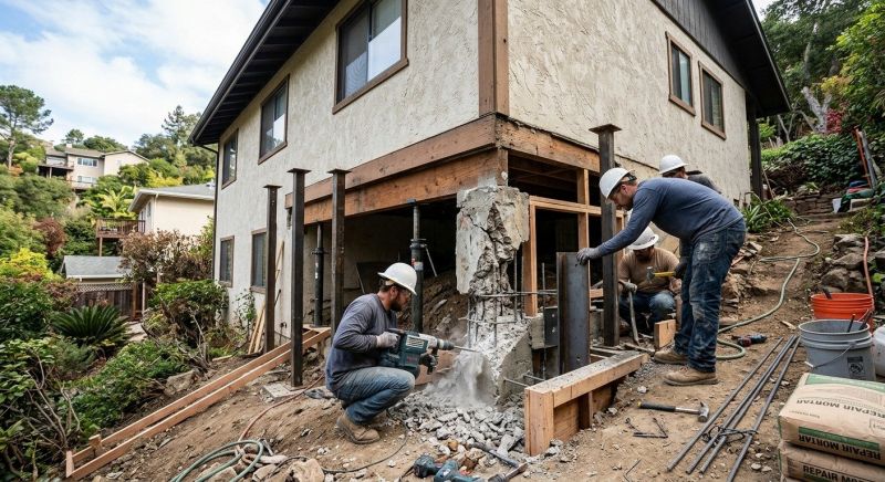 Concrete Foundation Repair in Magna, UT