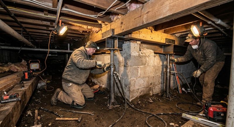 Crawl Space Leveling in Salt Lake City, UT