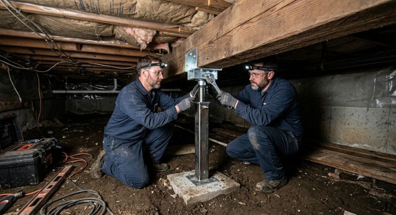 Crawlspace Foundation Repair in Draper, UT
