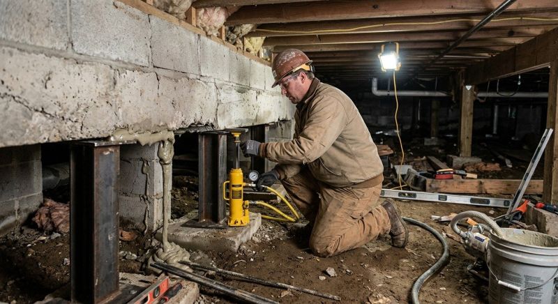 Crawlspace Foundation Repair in Midvale, UT