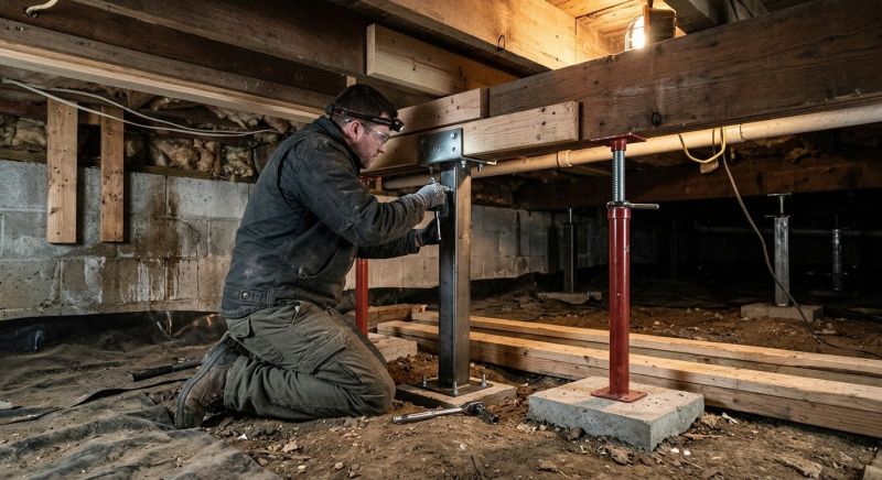 Crawlspace Structural Repair in Salt Lake City, UT