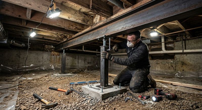 Crawlspace Structural Repair in Salt Lake City, UT
