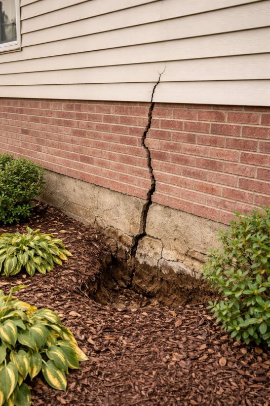 Foundation Crack Repair in Millcreek, UT