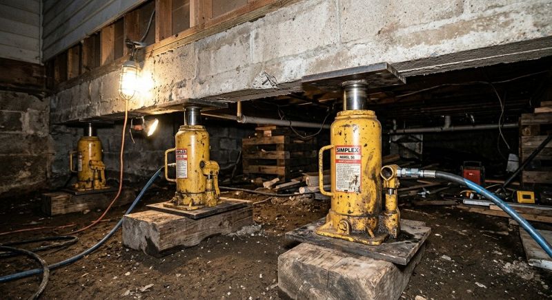 Foundation Jacking in Draper, UT