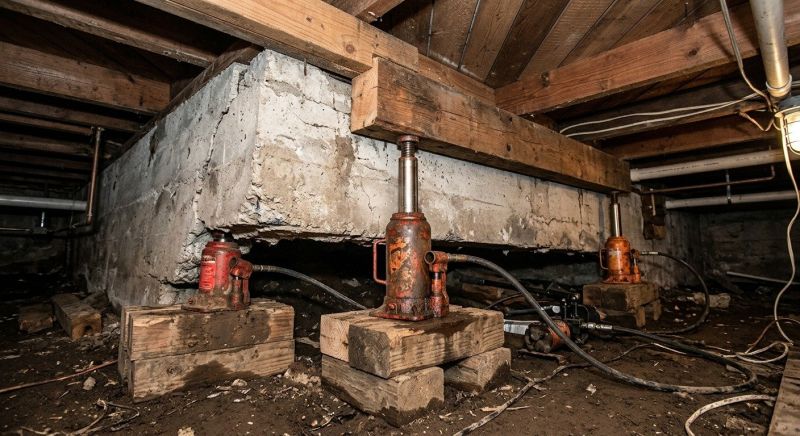 Foundation Jacking in Riverton, UT