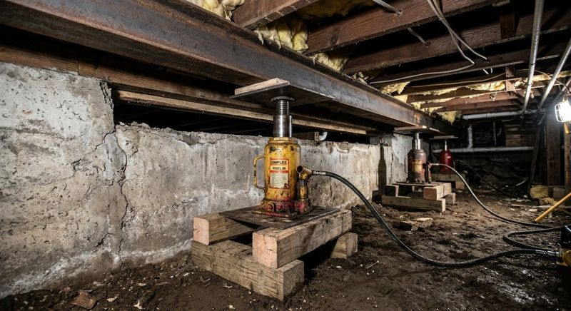 Foundation Jacking in Tooele County, UT