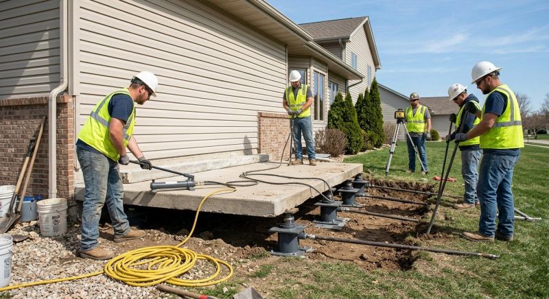 Foundation Lifting in Lehi, UT