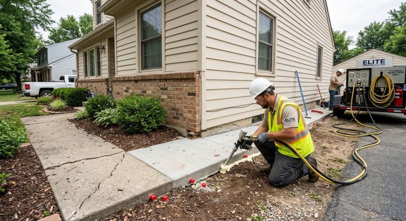 Foundation Lifting in North Salt Lake, UT