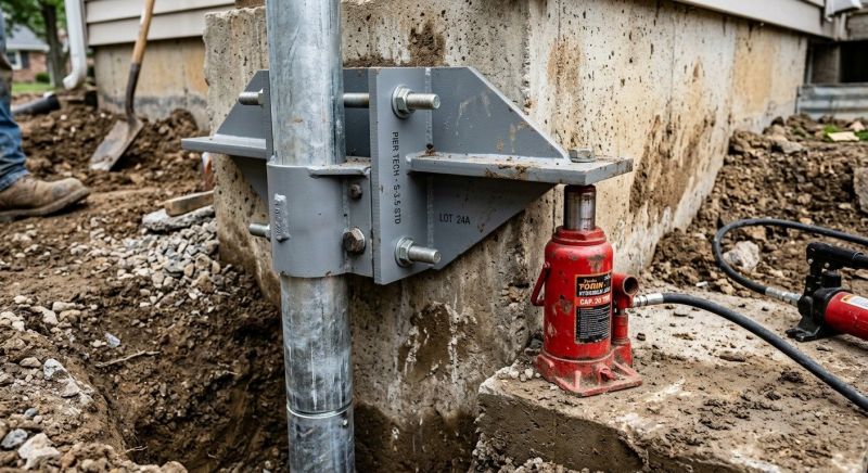 Foundation Pier Leveling in Salt Lake City, UT