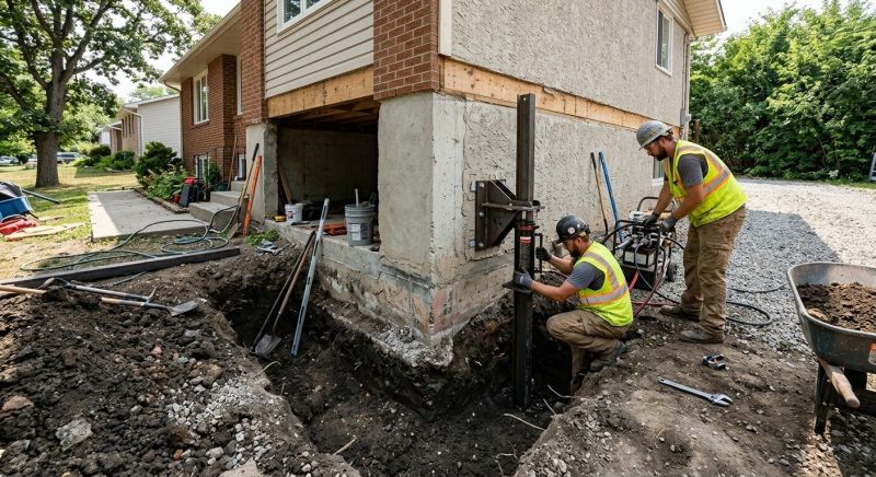 Foundation Pier Repair in Salt Lake City, UT