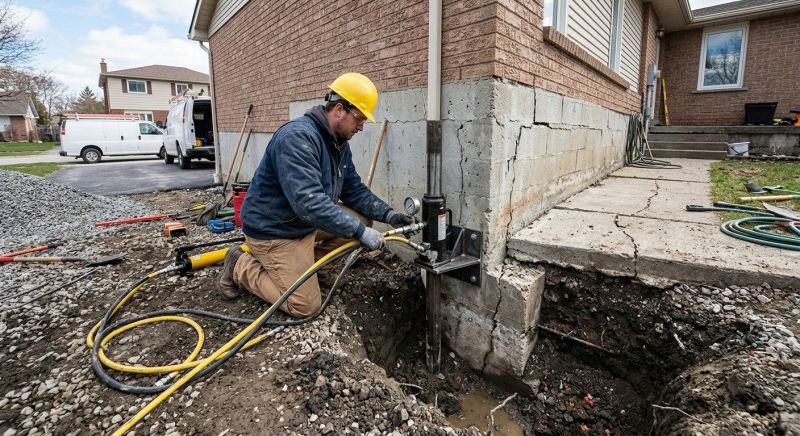 Foundation Settlement Repair in Salt Lake City, UT