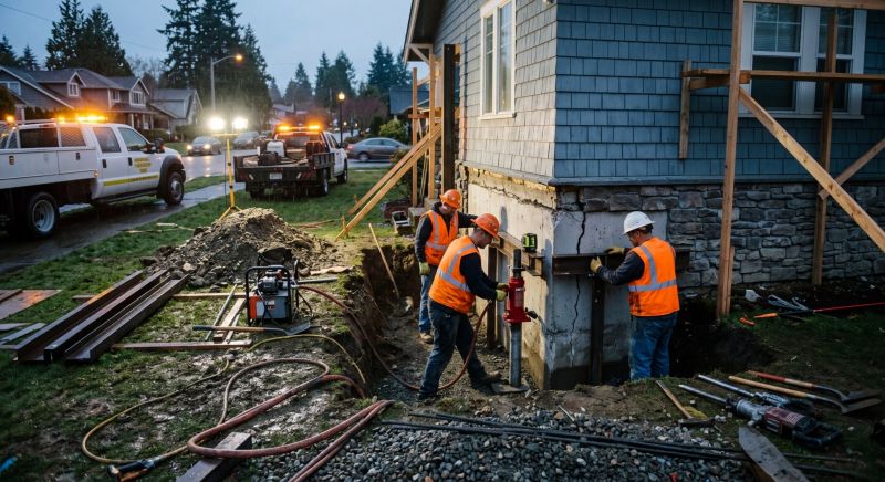 Foundation Stabilizing in Centerville, UT