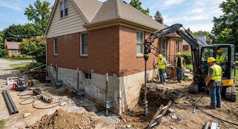 Foundation Stabilizing in Magna, UT
