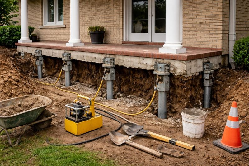 Foundation Stabilizing in West Jordan, UT