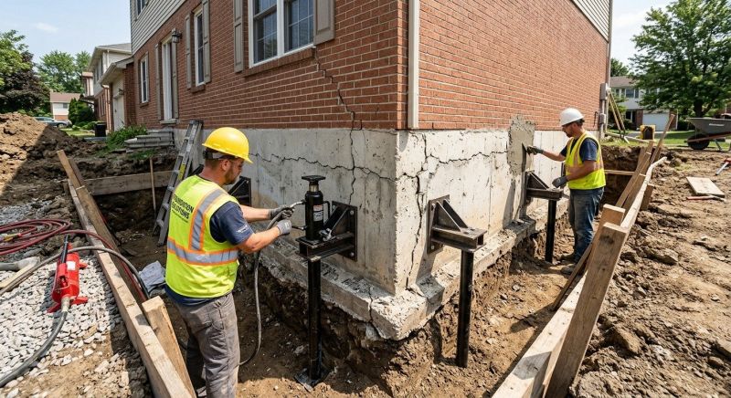 Foundation Structural Repair in Farmington, UT