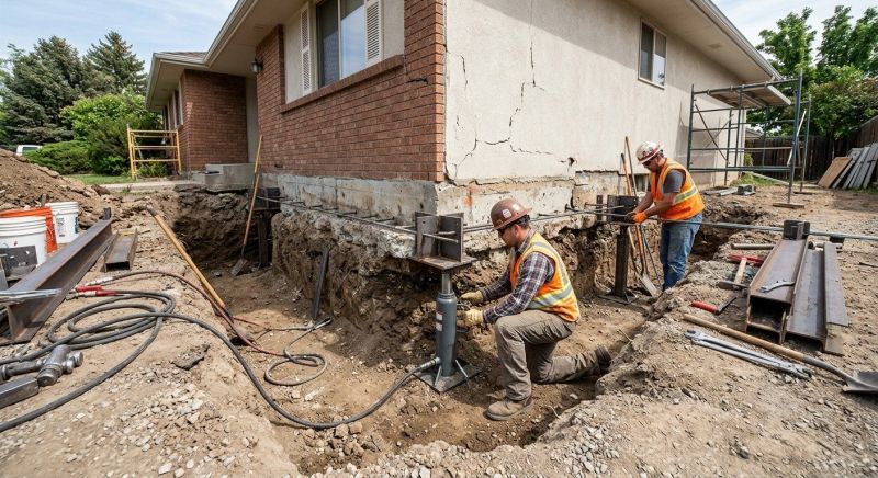 Foundation Structural Repair in Midvale, UT