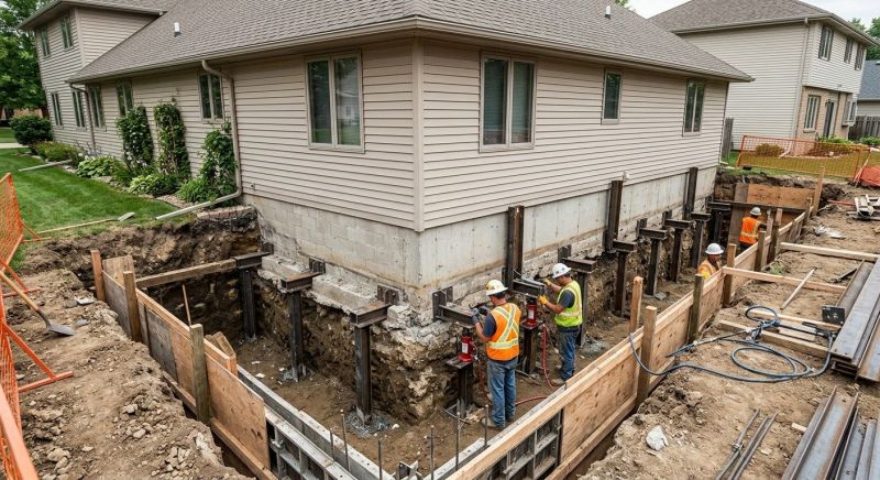 Foundation Underpinning in Salt Lake City, UT
