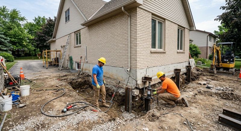 Helical Piers Installation in Salt Lake City, UT