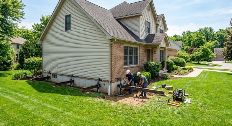 Home Foundation Leveling in Riverton, UT