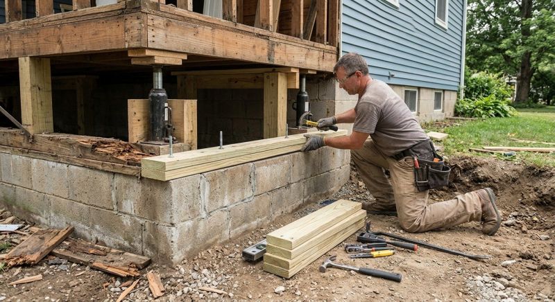 Home Foundation Repair in Stockton, UT