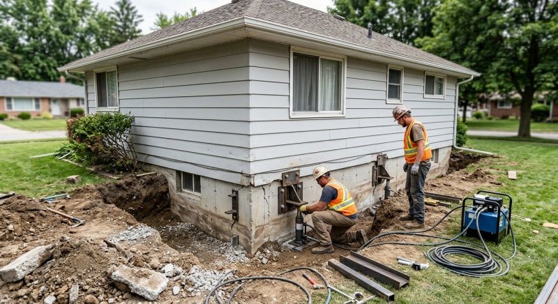 House Foundation Repair in Tooele, UT