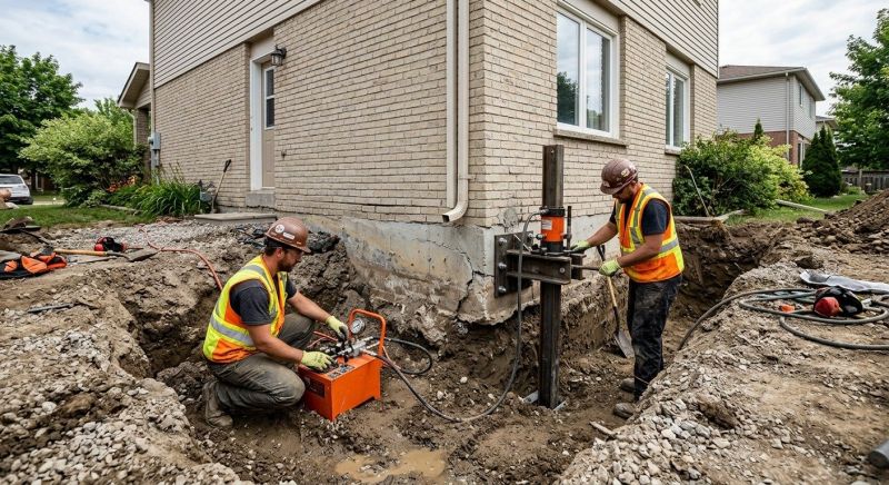 Sinking Foundation Lifting in Salt Lake City, UT