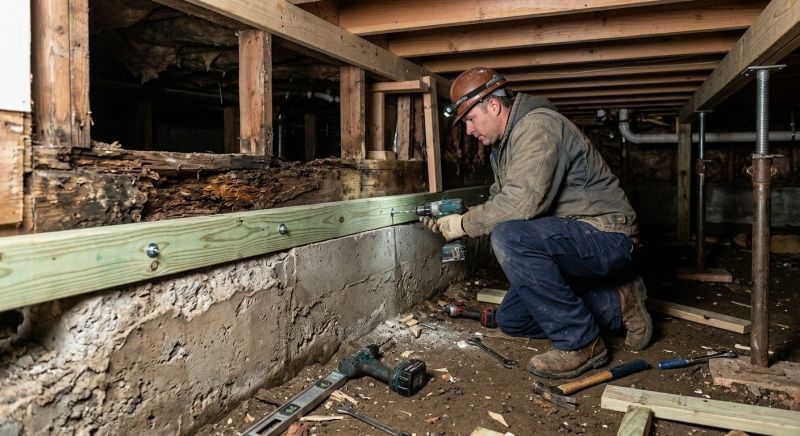 Sinking Foundation Repair in Salt Lake County, UT